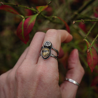 Autumn Trail Ring - Size UK M/US 6.5