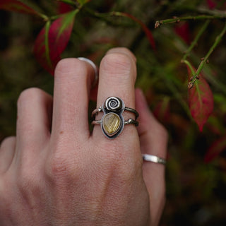 Autumn Trail Ring - Size UK P/US 8