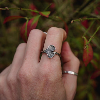 Ginkgo Ring - Made To Order