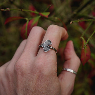 Ginkgo Ring - Made To Order