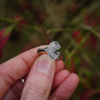 Ginkgo Ring - Made To Order