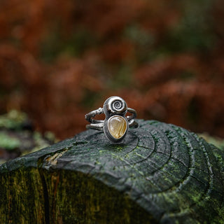 Autumn Trail Ring - Size UK P/US 8
