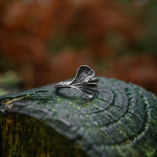 Ginkgo Ring - Made To Order
