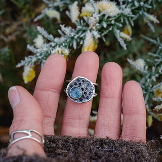 Winter Pod Ring - Size UK O/US 7.5