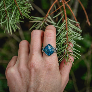 Stardust Ring - Size UK P/US 8