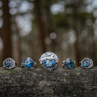 Stardust Ring - Size UK P/US 8