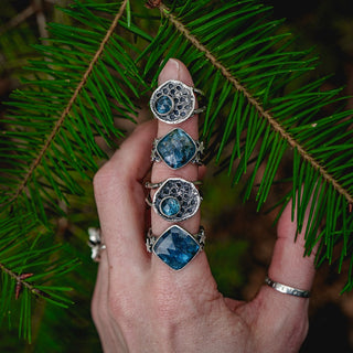 Stardust Ring - Size UK P/US 8