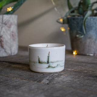 Meadow Short Ceramic Candle