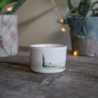 Meadow Short Ceramic Candle