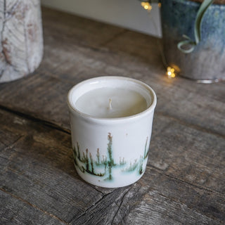 Meadow Tall Ceramic Candle