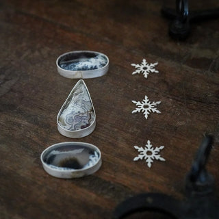 Winter Flakes Ring - Size UK L/US 6