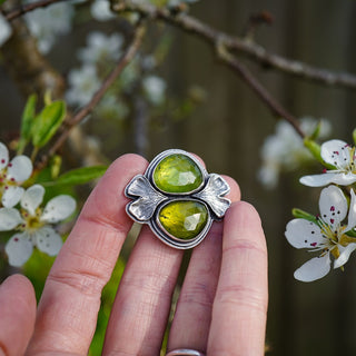 Enchanted Ginkgo Ring - Size UK O/US 7.5