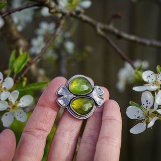 Enchanted Ginkgo Ring - Size UK O/US 7.5