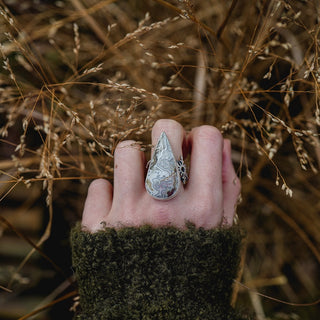 Winter Flakes Ring - Size UK N/US 7