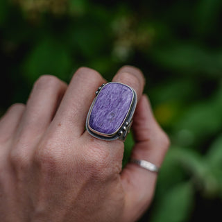 Natures Galaxy Ring - Size UK Q/US 8.5