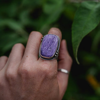 Natures Galaxy Ring - Size UK Q/US 8.5