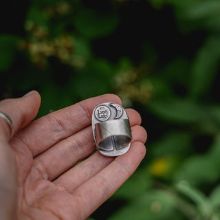 Natures Galaxy Ring - Size UK Q/US 8.5