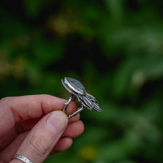 Winter Ivy Ring - Size UK M/US 6.5