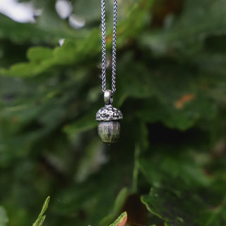 Large Acorn Necklace