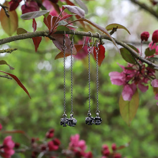 Long Cedar Earrings