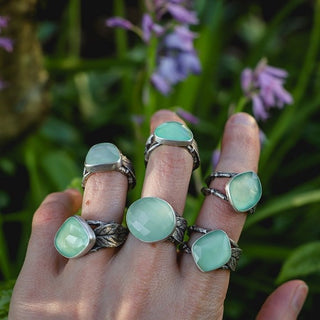 Spring Leaves Ring - Size UK K/US 5.5