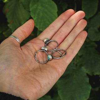 Turquoise Sapling - Size UK O/US 7.5