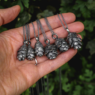 Large Pinecone Necklace