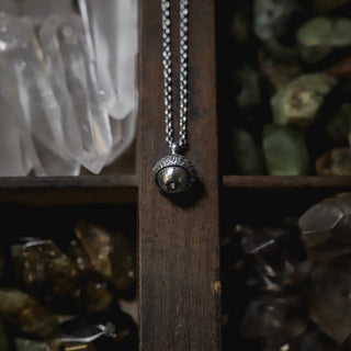 Tiny Acorn Necklace