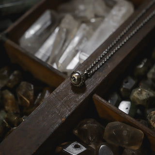 Tiny Acorn Necklace