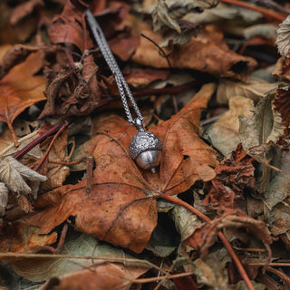 Medium Acorn Necklace